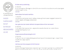 Tablet Screenshot of dup.nu